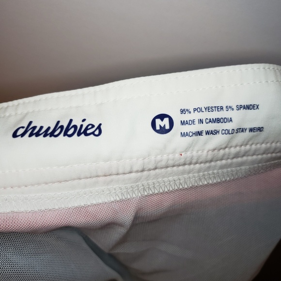 Chubbies Men's Medium Blue Nautical Shorts - Picture 4 of 4